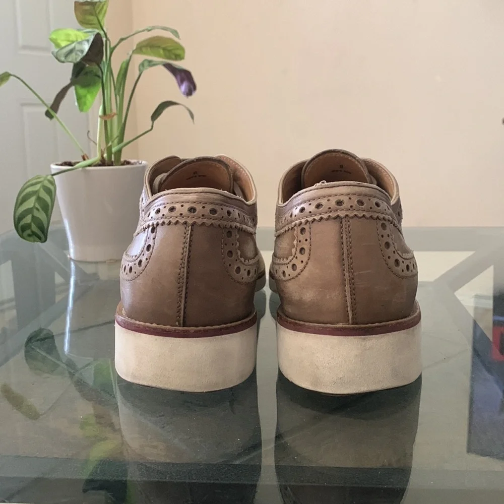 TOD’S Longwing Rubber Sole Brogues - Purposely Distressed
